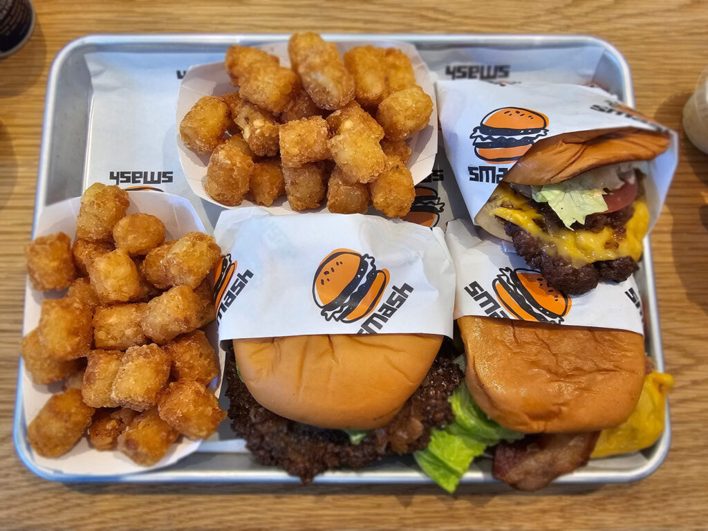 Smash, a new smashburger spot from chef Ari Weiswasser, has opened in Sonoma. (Heather Irwin / The Press Democrat)