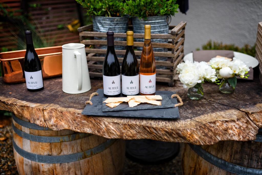 Auteur Wines at the tasting room in Sonoma. (Mike Pucci / Sonoma County Tourism)