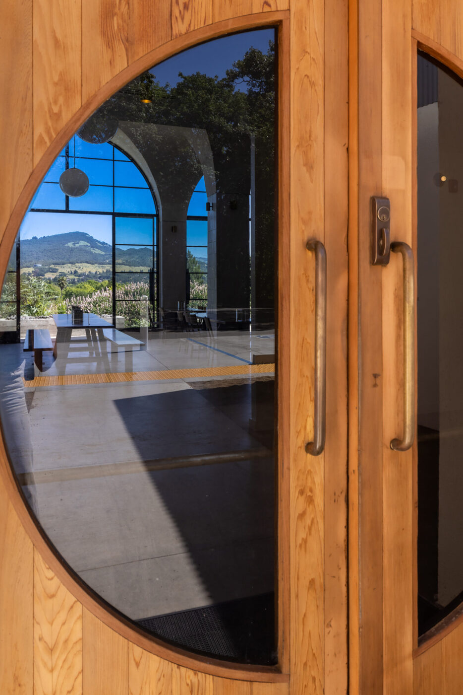 The original front doors of The Villa remain at The Junction in Santa Rosa. (Photo: Jessica Paul @jessicapaulphoto )