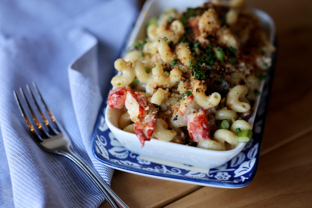 Lobster Mac n’ Cheese at Seared in Petaluma Thursday, June 18, 2026. (Beth Schlanker / The Press Democrat)