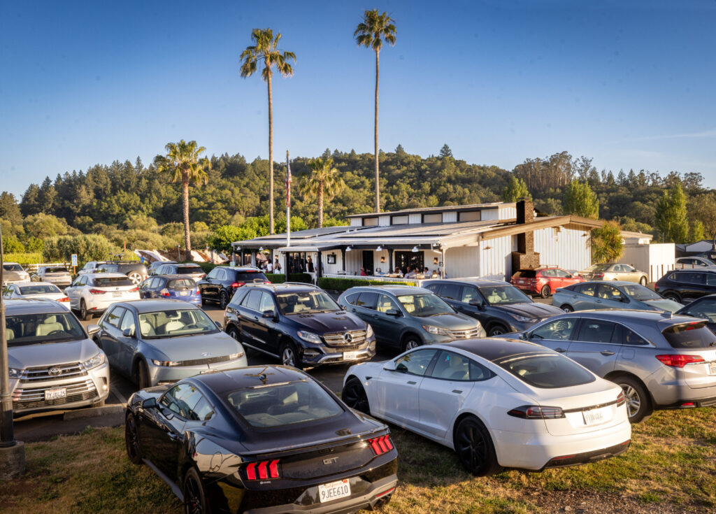 The popular Salt & Stone Monday, June 1, 2026 in the heart of Sonoma Valley. (John Burgess/The Press Democrat)