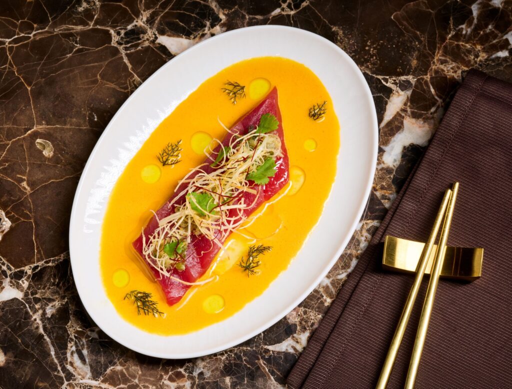Tuna sashimi from AYA restaurant at Graton Resort & Casino in Rohnert Park. (Hardy Wilson / Graton Resort & Casino)