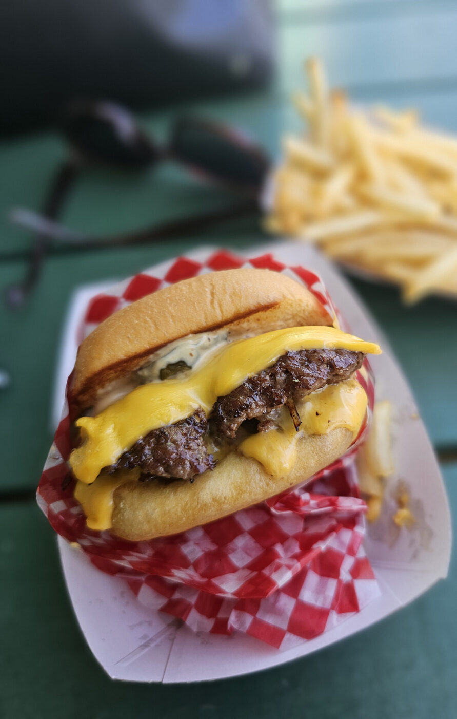 The Big Lou at Little Lou's @ Jack's Filling Station in Sonoma. (Heather Irwin / The Press Democrat)