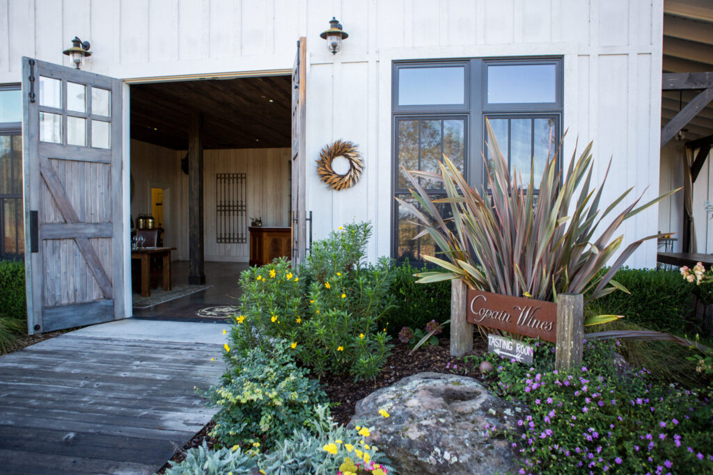 The Copain Wines tasting room south of Healdsburg. (Sonoma County Tourism)