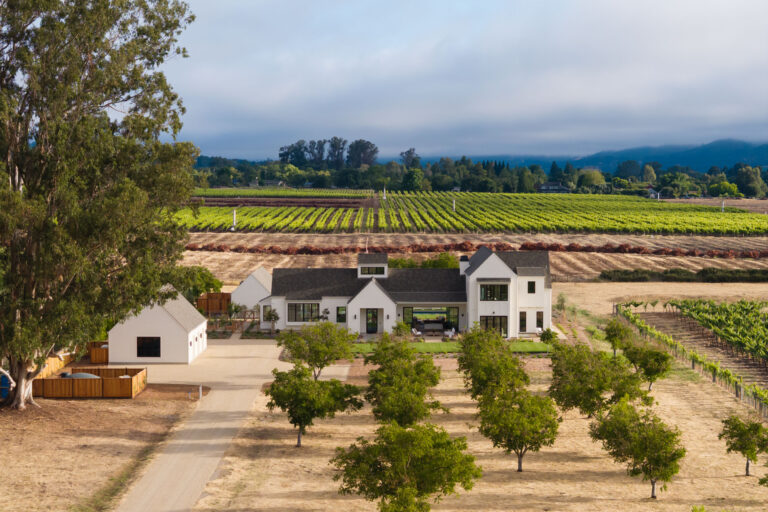 A brand new four-bedroom, six-bathroom home on four acres in Sonoma is currently listed for $10,900. (Peter Lyons Photography)