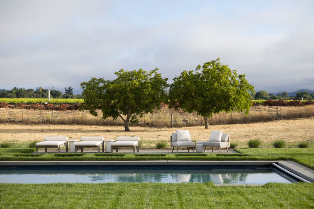 Pool and grounds. (Peter Lyons Photography)