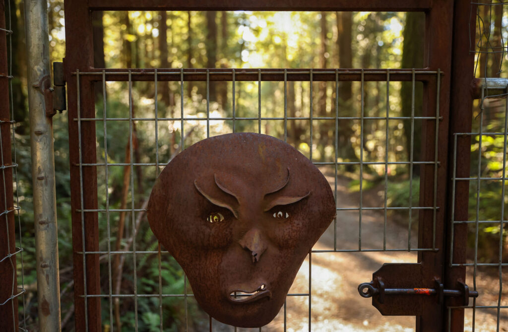 The entrance to the Monte Rio Redwoods Regional Park & Open Space Preserve at Willow Creek Road near Occidental on Thursday, June 11, 2026. (Christopher Chung/The Press Democrat)