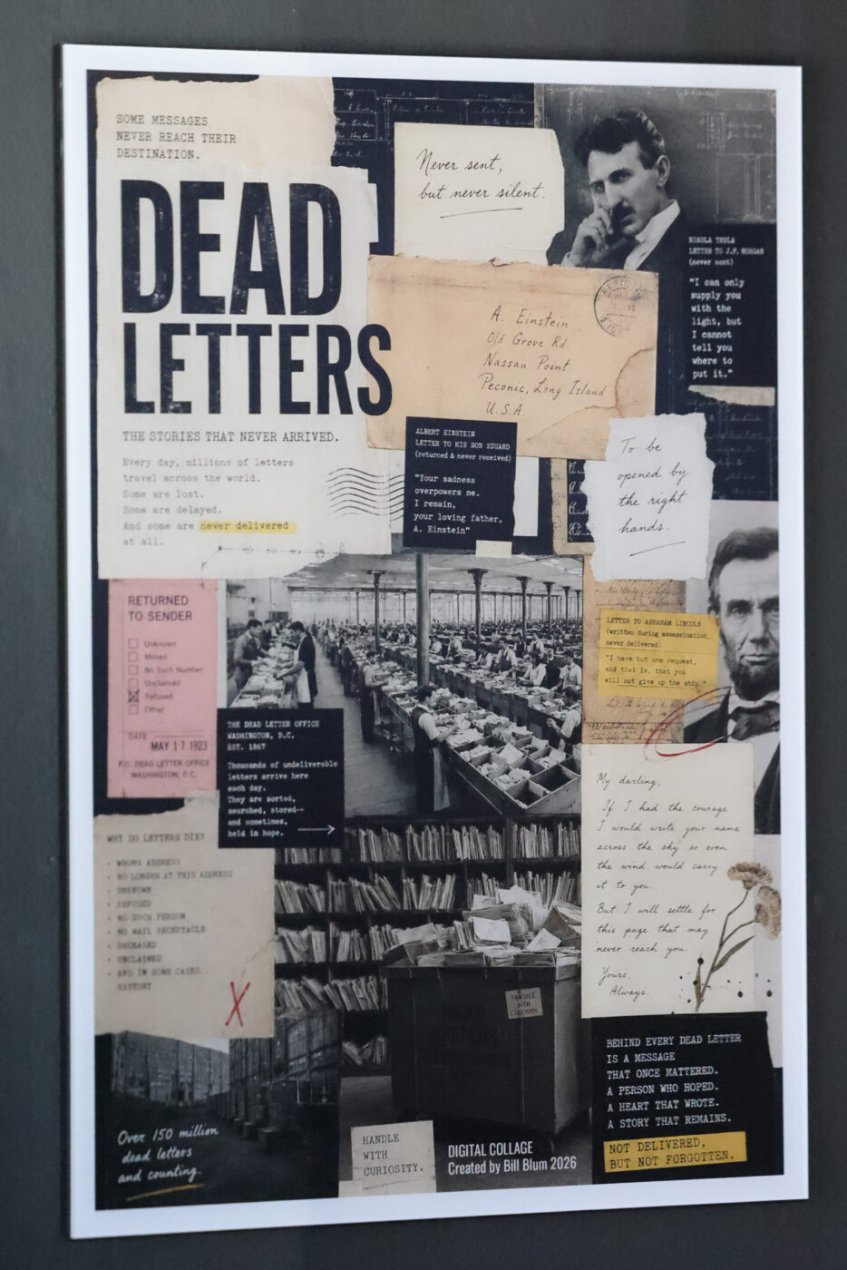 The decor at Dead Letter restaurant in Sonoma Wednesday, July 15, 2026. (Beth Schlanker / The Press Democrat)