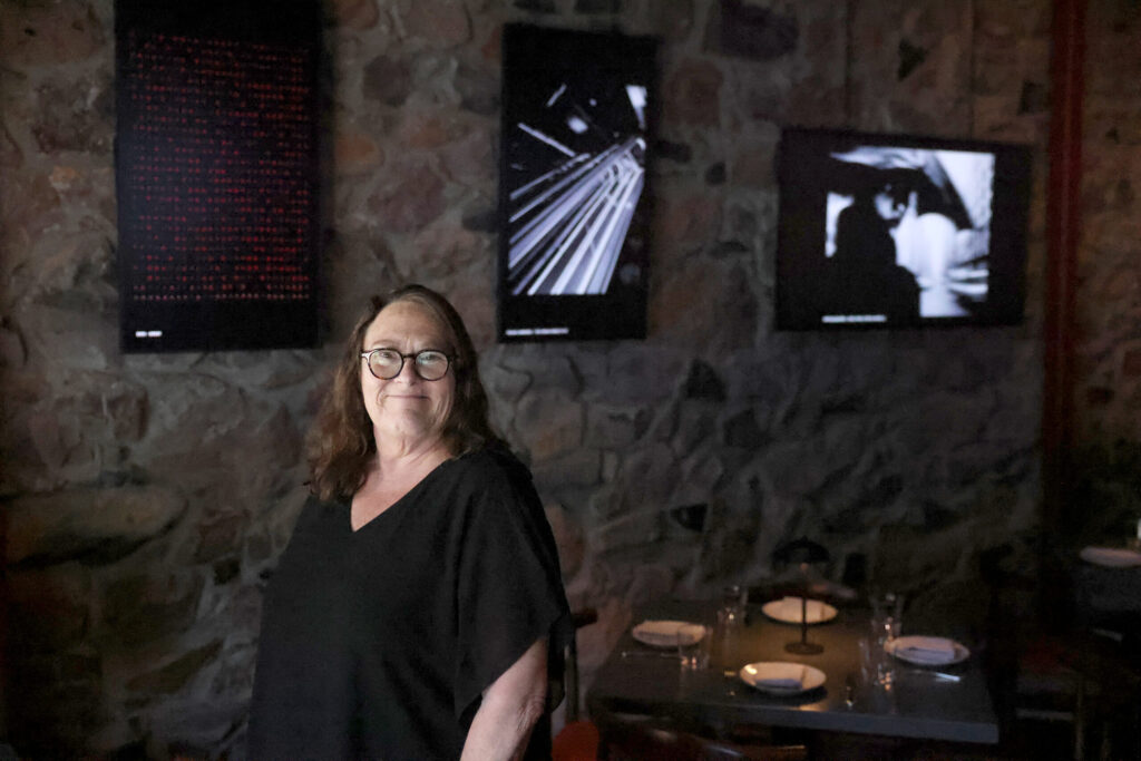Sondra Bernstein at her newest restaurant Dead Letter in Sonoma Wednesday, July 15, 2026. (Beth Schlanker / The Press Democrat)