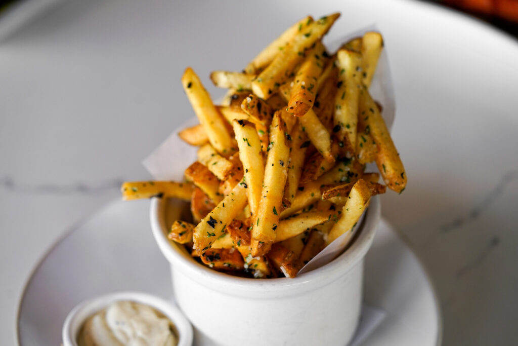 Truffle fries from Willi's Wine Bar in Santa Rosa. (Sonoma County Tourism)