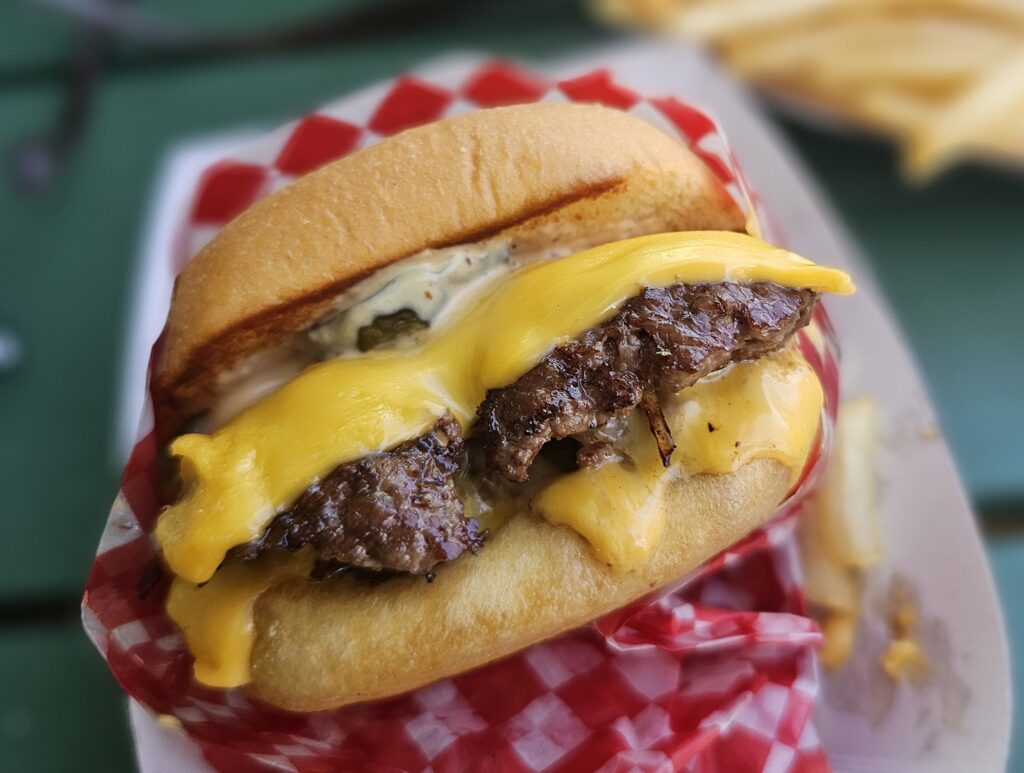 The Big Lou at Little Lou's at Jack's Filling Station in Sonoma. (Heather Irwin / The Press Democrat)