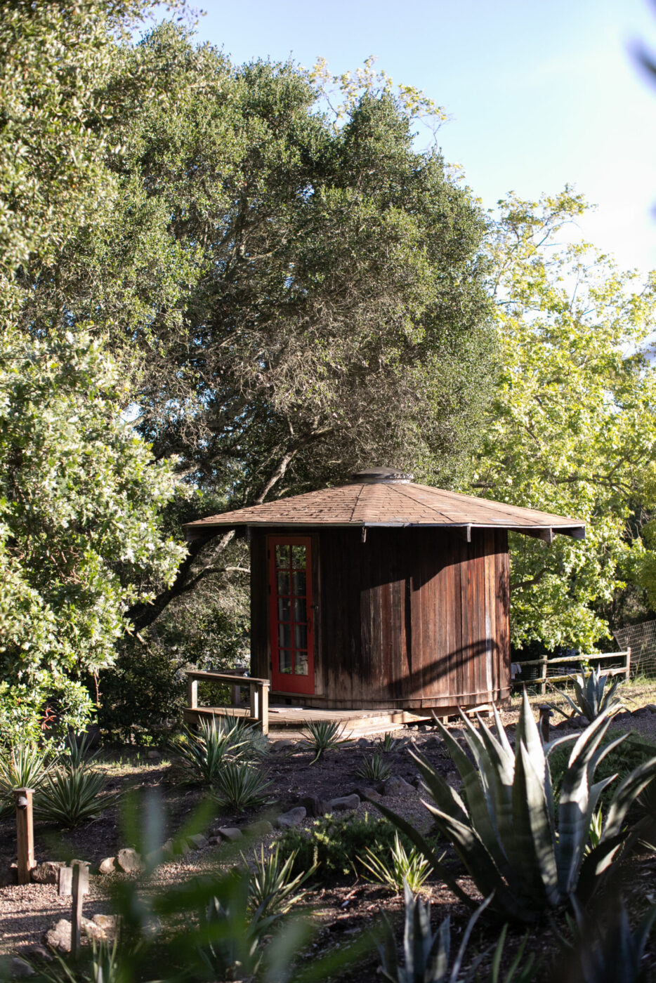 The mandala room, which houses a massage sanctuary, is for Westerbeke Ranch guests to enjoy. (Eileen Roche)