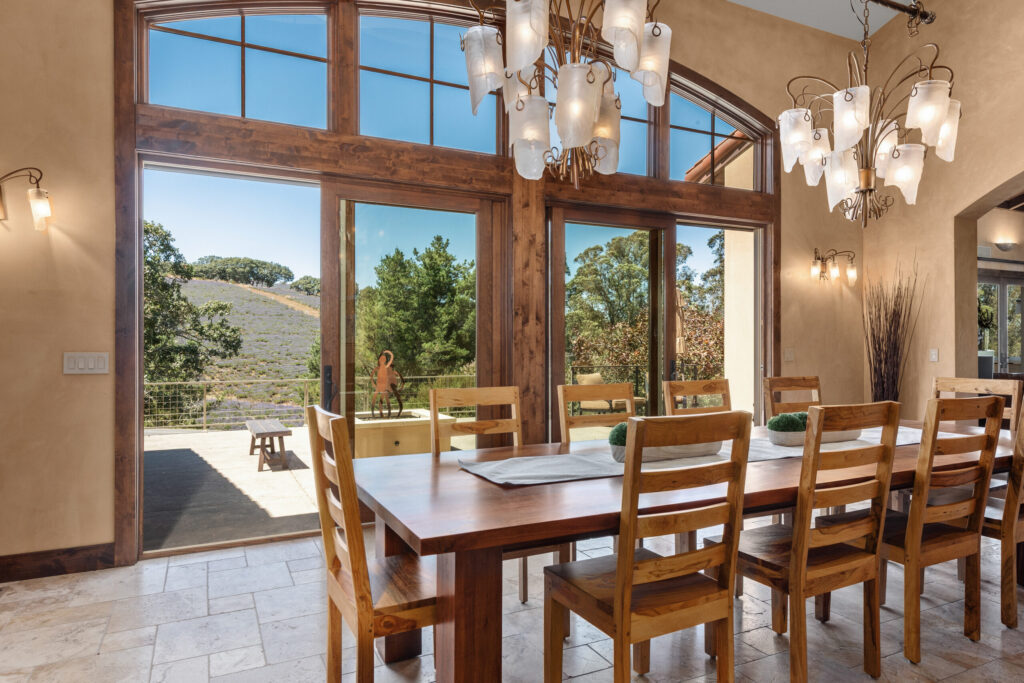Dining area. (David Schloss / Inventive Films)