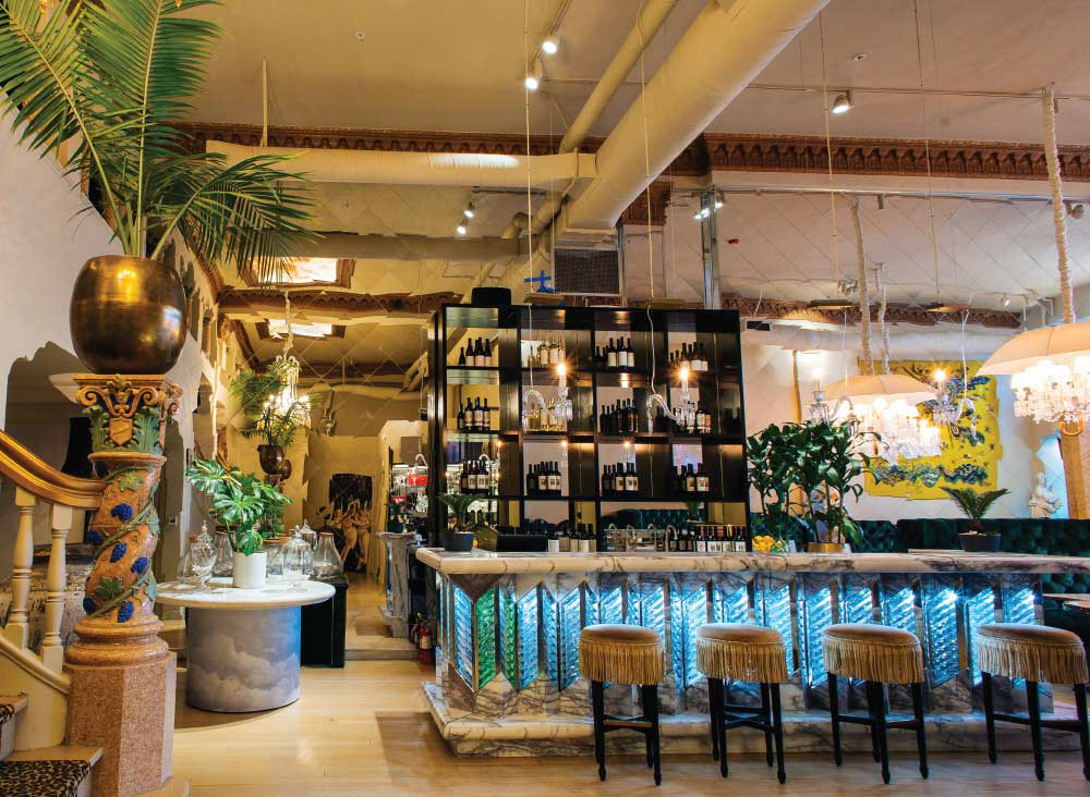 Inside the Flora Springs Wine Lounge at 1142 First St. in the Gordon Building in downtown Napa. It opened in March 2026 in the same place where Boisset's Chateau Buena Vista tasting room operated for four years until it closed in late 2025. (Courtesy: Boisset Collection)