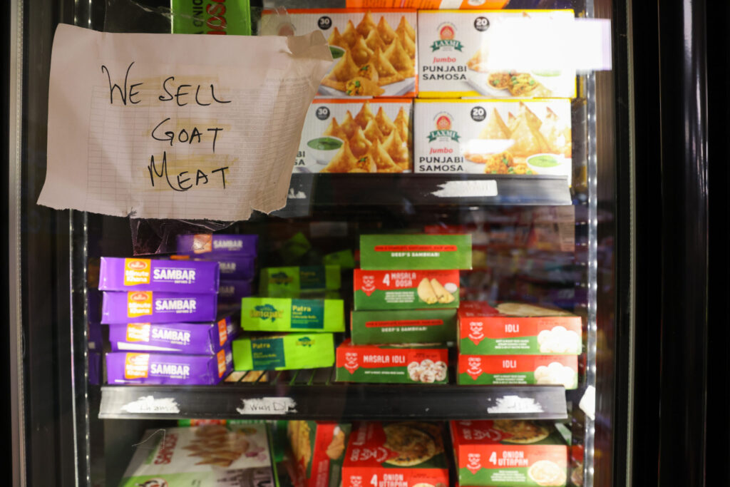 Packaged Indian foods in the refrigerated section of the Fuel & Food Market in Santa Rosa on Thursday, June 11, 2026. (Christopher Chung/The Press Democrat)