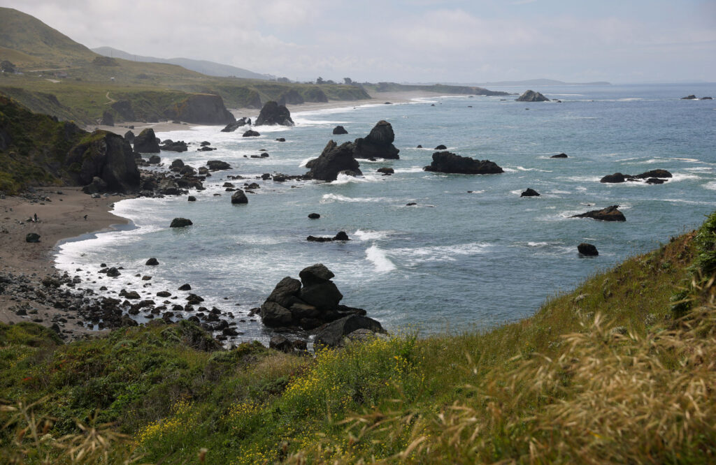 Shell Beach, north in Bodega Bay, on Monday, May 4, 2026. (Christopher Chung/The Press Democrat)