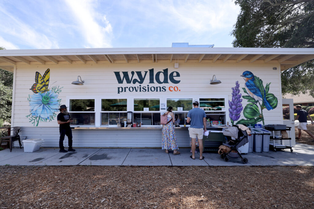 Customers order at Wylde Provisions Co. cafe in Sebastopol Sunday, Aug. 23, 2026. (Beth Schlanker / The Press Democrat)