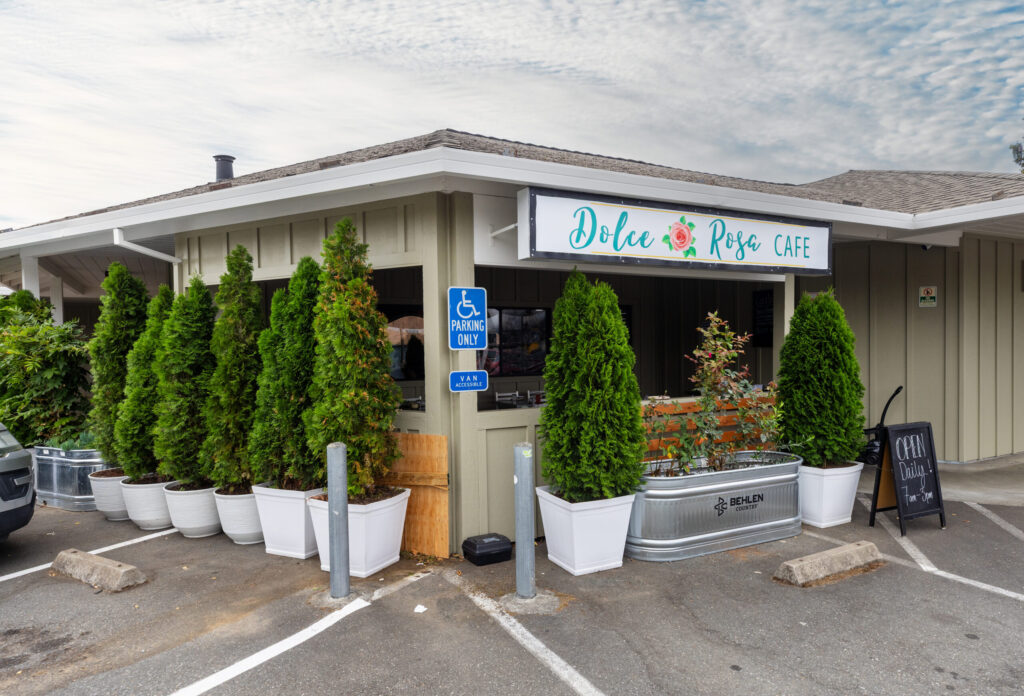 The Dolce Rosa Café Thursday, August 20, 2026 in Santa Rosa. (John Burgess/The Press Democrat)