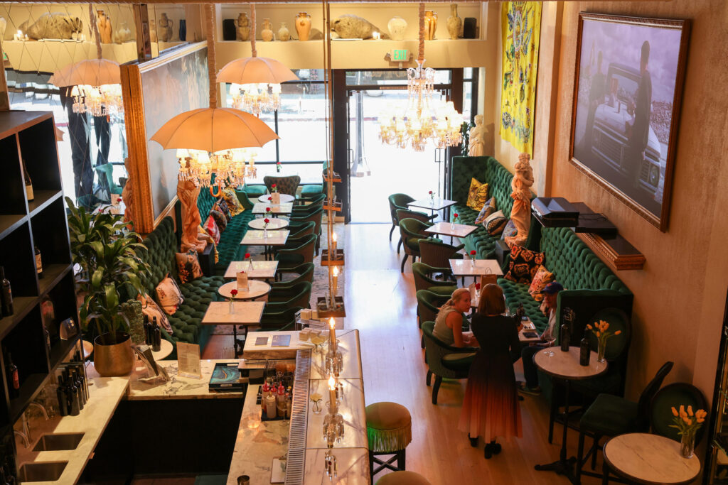 Flora Springs Wine Lounge in Napa on Friday, August 21, 2026. (Christopher Chung/The Press Democrat)